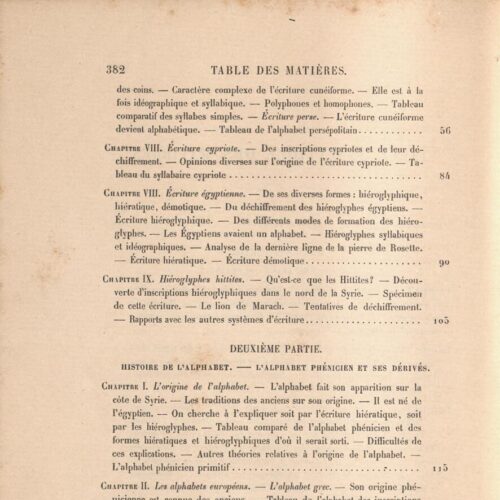 24,5 x 16 εκ. 4 σ. χ.α. + XVIII σ. + 389 σ. + 5 σ. χ.α., όπου στο φ. 1 κτητορική σφραγίδα 